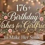 176+ Birthday Wishes for Girlfriend to Make Her Smile