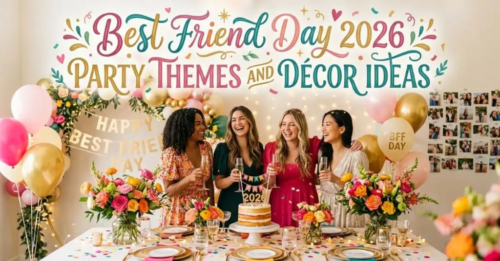 Best Friend Day 2026 Party Themes and Décor Ideas