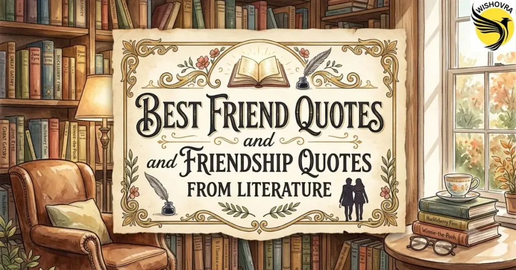 Best Friend Quotes and Friendship Quotes From Literature