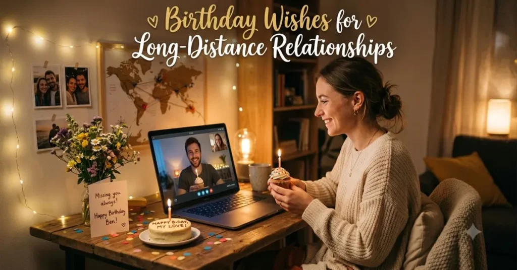 Birthday Wishes for Long-Distance Relationships