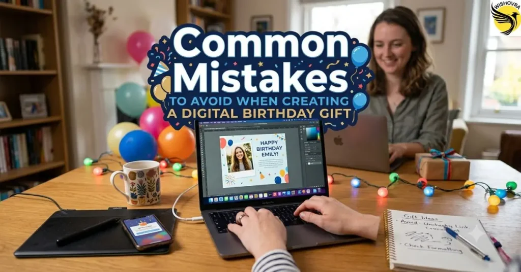 Common Mistakes to Avoid When Creating a Digital Birthday Gift