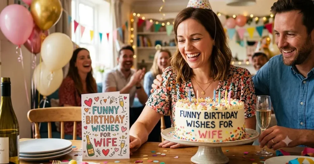 Funny Birthday Wishes for Wife