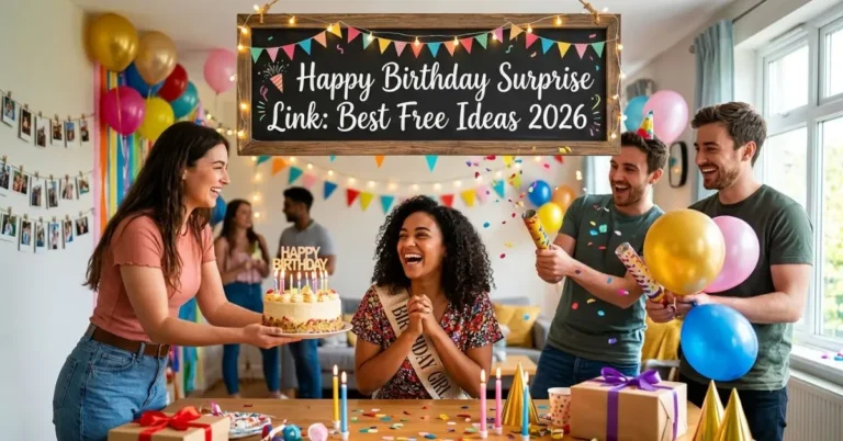 Happy Birthday Surprise Link: Best Free Ideas 2026