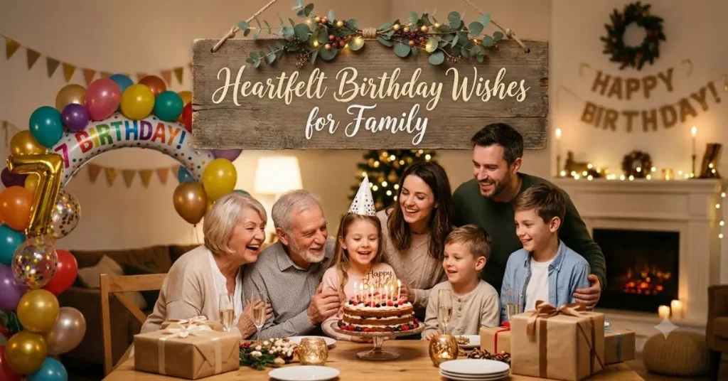 Heartfelt Birthday Wishes for Family