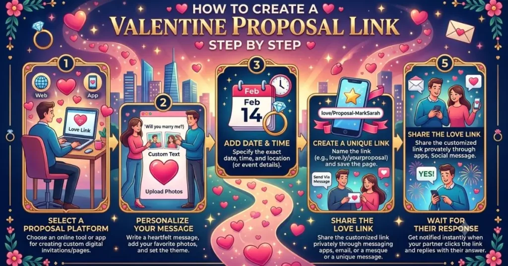 How to Create a Valentine Proposal Link Step by Step