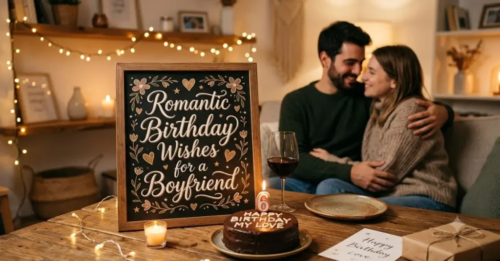 Romantic Birthday Wishes for a Boyfriend