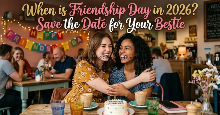 When is Friendship Day in 2026? Save the Date for Your Bestie