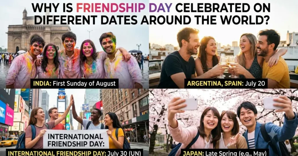 why-is-friendship-day-celebrated-on-different-dates-around-the-world Why Is Friendship Day Celebrated on Different Dates Around the World?