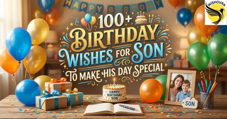 100+ Birthday Wishes for Son to Make His Day Special