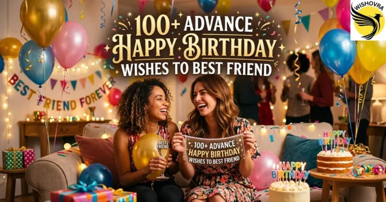 100+ Advance Happy Birthday Wishes to Best Friend