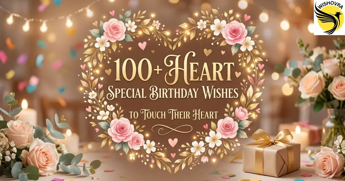 100+ Heart Special Birthday Wishes to Touch Their Heart