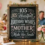 105 Heartfelt Birthday Wishes for Mother to Make Her Smile