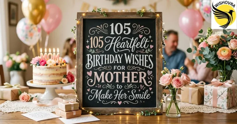 105 Heartfelt Birthday Wishes for Mother to Make Her Smile