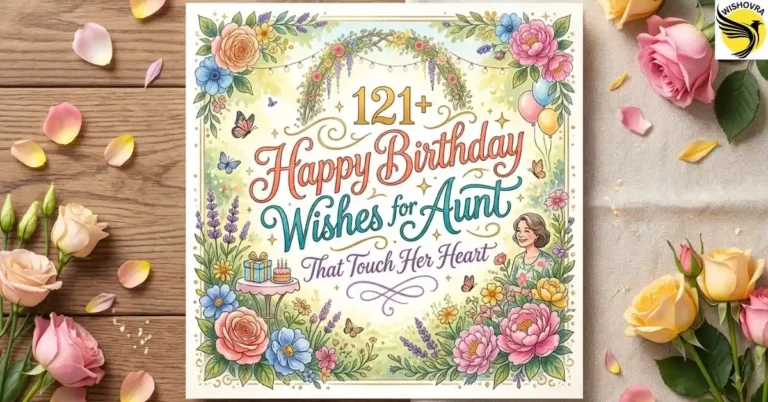121+ Happy Birthday Wishes for Aunt That Touch Her Heart