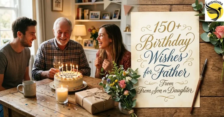 150+ Birthday Wishes for Father From Son or Daughter