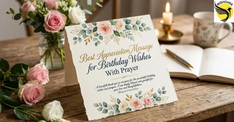 Best Appreciation Message for Birthday Wishes With Prayer