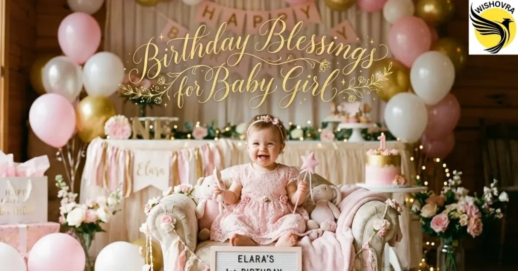 Birthday Blessings for Baby Girl