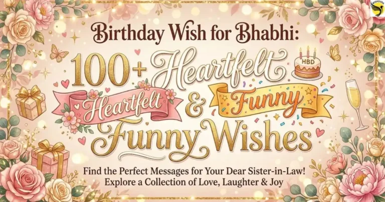 Birthday Wish for Bhabhi: 100+ Heartfelt & Funny Wishes