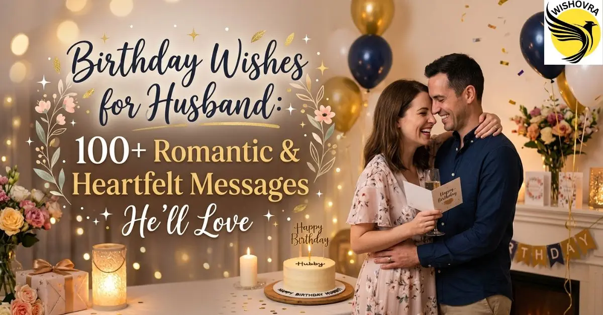 Birthday Wishes for Husband: 100+ Romantic & Heartfelt Messages He’ll Love