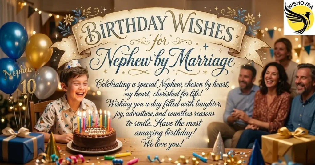 Birthday Wishes for Nephew by Marriage