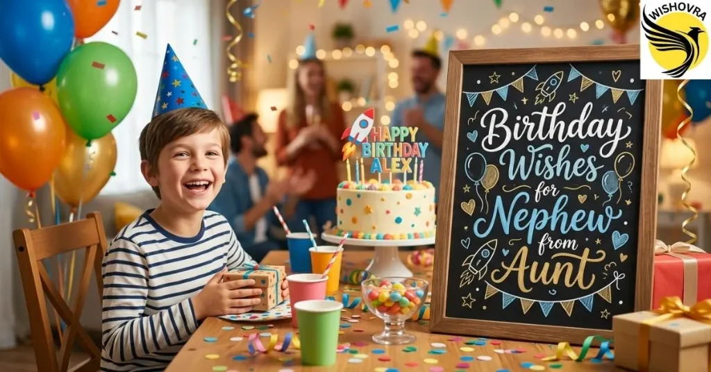 Birthday Wishes for Nephew from Aunt