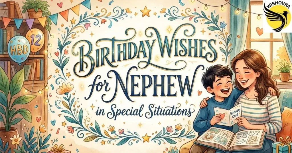 Birthday Wishes for Nephew in Special Situations