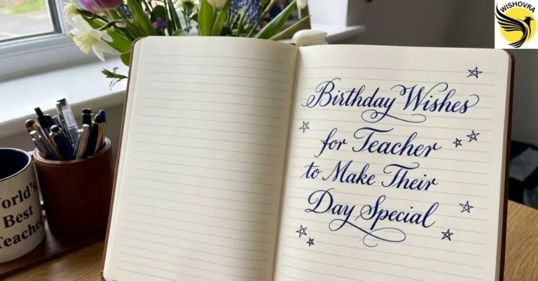 Birthday Wishes for Teacher to Make Their Day Special
