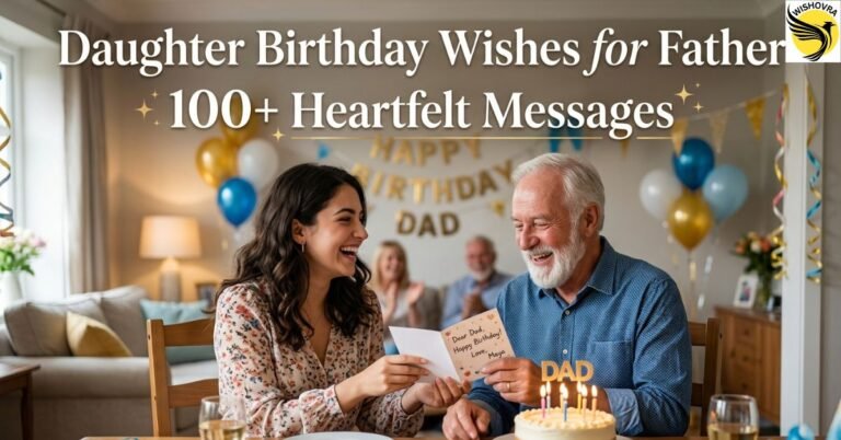 Daughter Birthday Wishes for Father: 100+ Heartfelt Messages