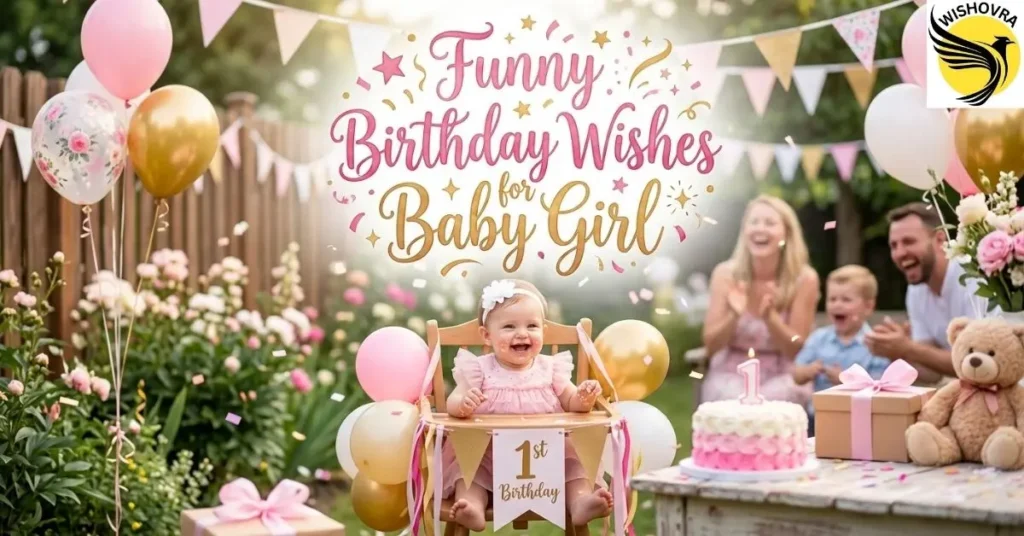 Funny Birthday Wishes for Baby Girl