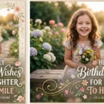 Heartfelt Birthday Wishes for Daughter to Her Smile