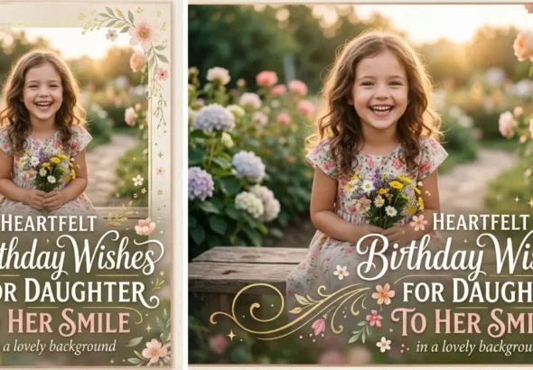 Heartfelt Birthday Wishes for Daughter to Her Smile