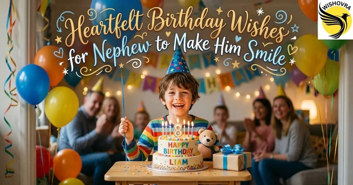 Heartfelt Birthday Wishes for Nephew to Make Him Smile