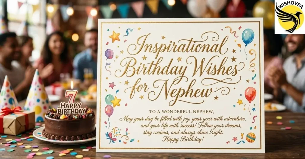 Inspirational Birthday Wishes for Nephew