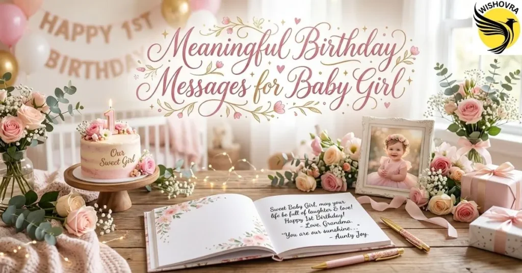 Meaningful Birthday Messages for Baby Girl