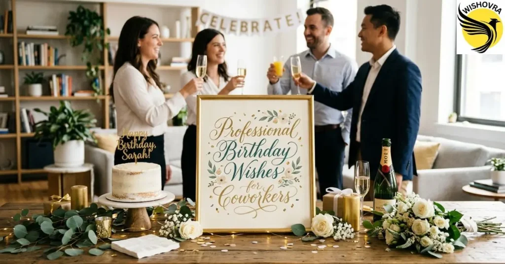 Professional Birthday Wishes for Coworkers