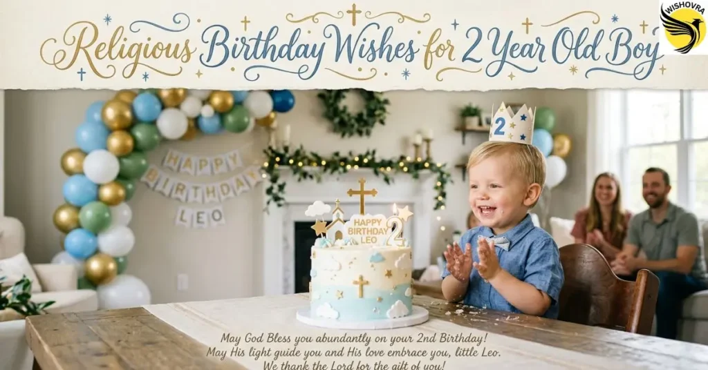 Religious Birthday Wishes for 2 Year Old Boy