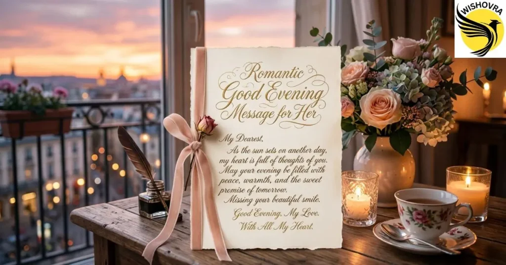 romantic-good-evening-message-for-her Romantic Good Evening Message for Her