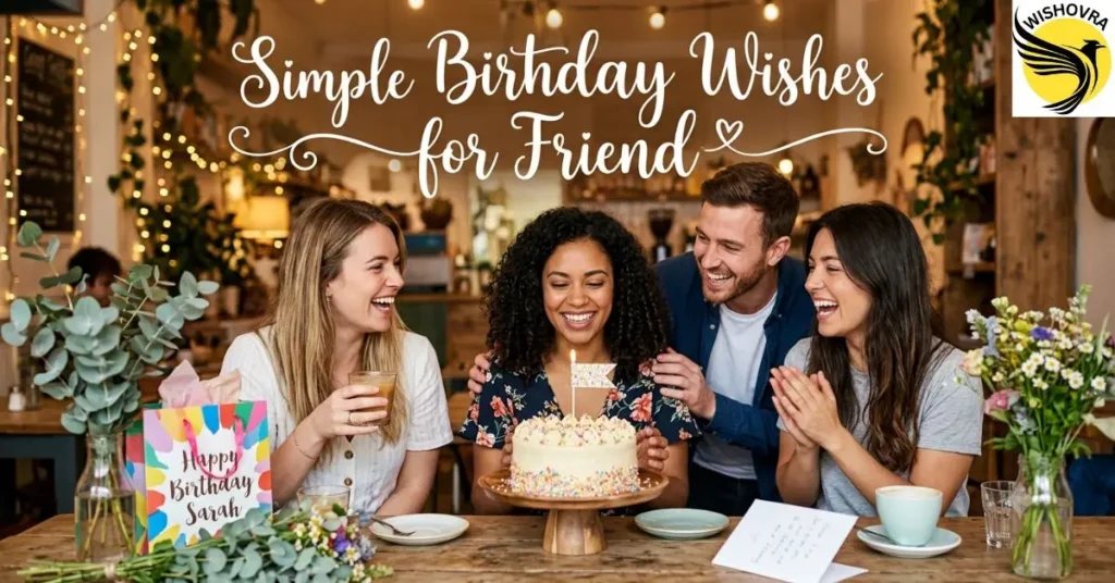 Simple Birthday Wishes for Friend