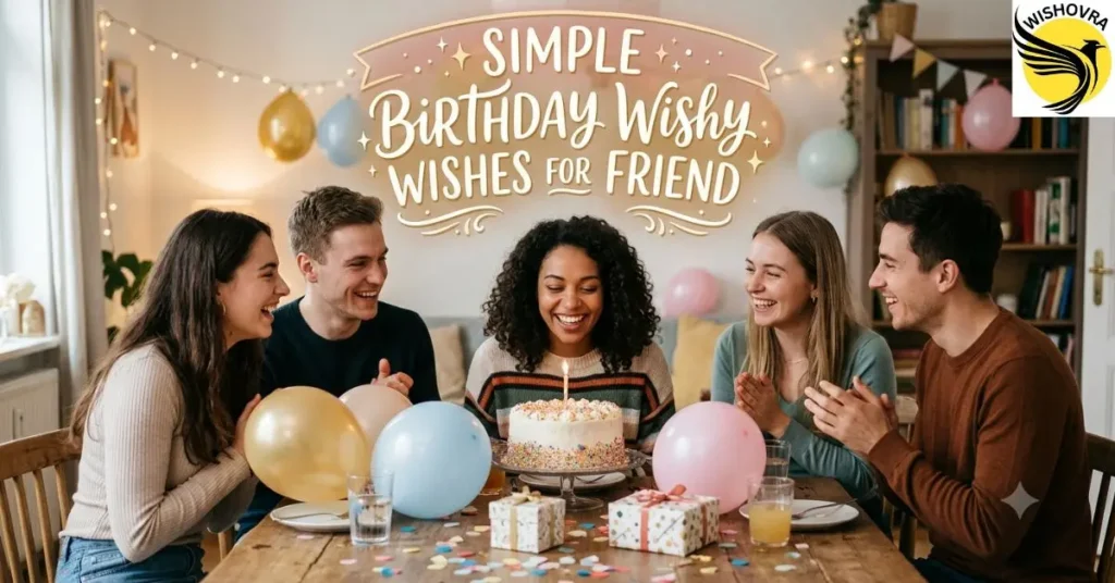 Simple Birthday Wishes for Friend