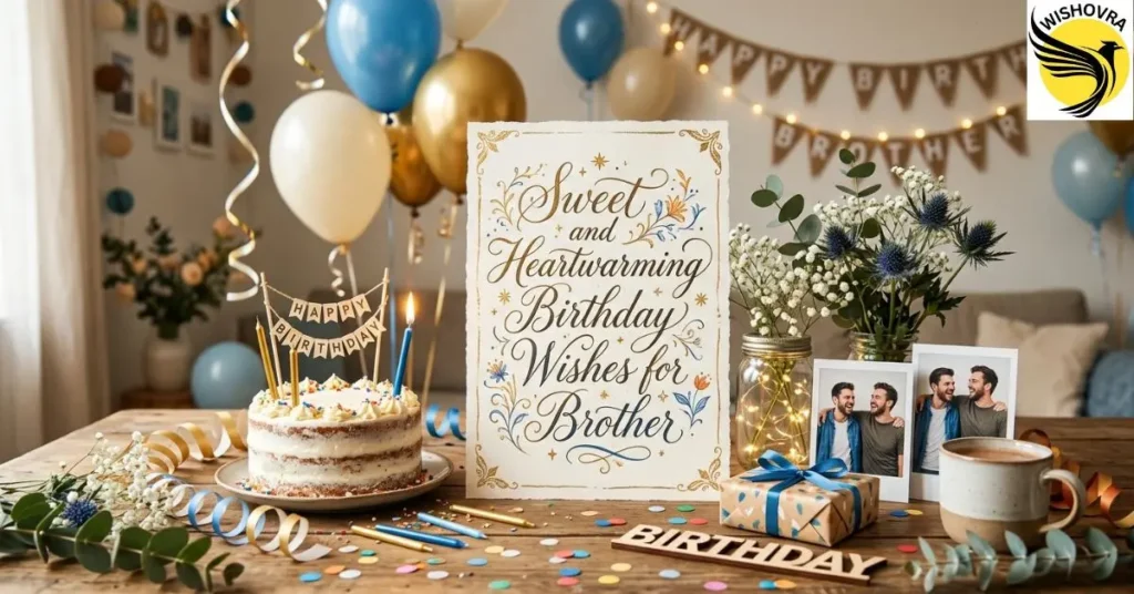 Sweet and Heartwarming Birthday Wishes for Brother