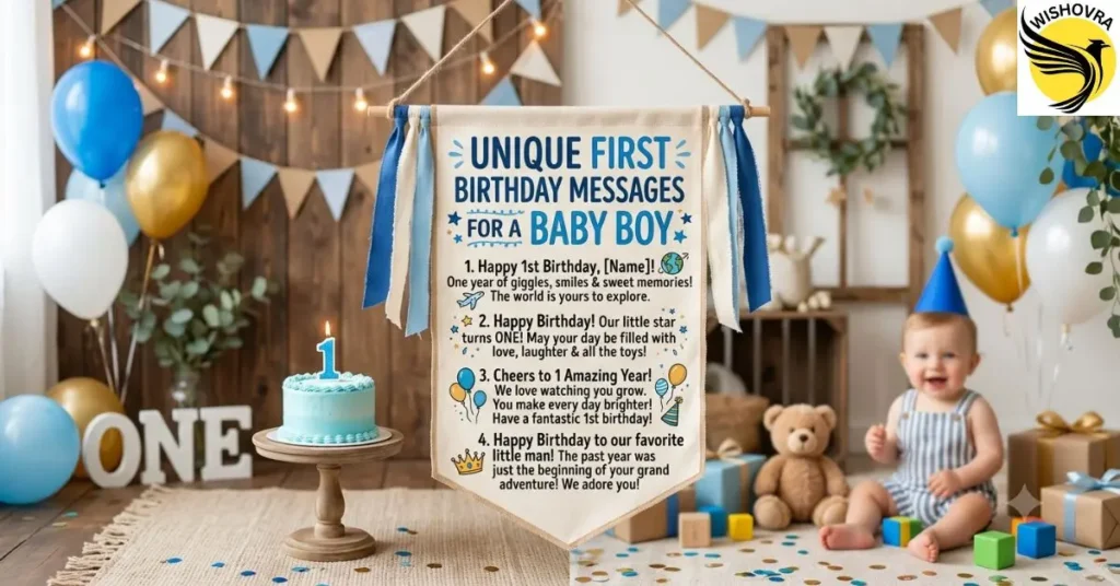 unique-first-birthday-messages-for-a-baby-boy Unique First Birthday Messages for a Baby Boy
