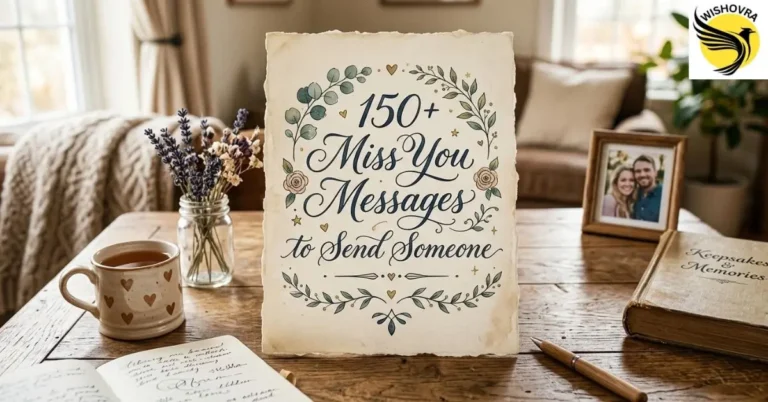 150+ Miss You Messages to Send Someone