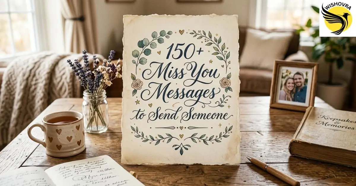 150+ Miss You Messages to Send Someone