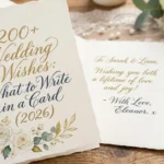 200+ Wedding Wishes: What to Write in a Card (2026)