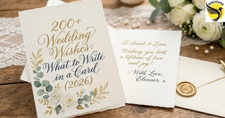 200+ Wedding Wishes: What to Write in a Card (2026)