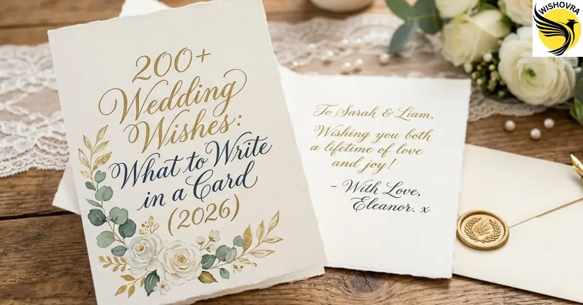 200+ Wedding Wishes: What to Write in a Card (2026)