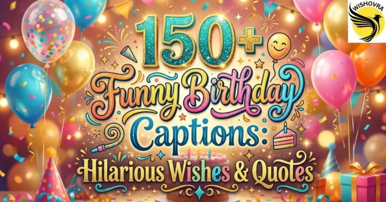 150+ Funny Birthday Captions: Hilarious Wishes & Quotes