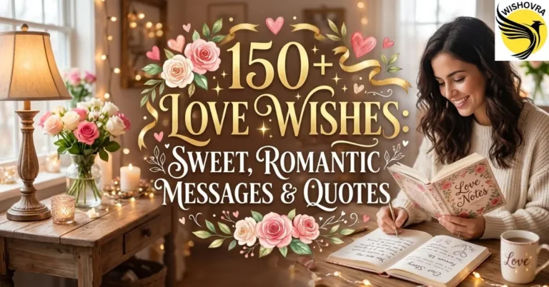 150+ Love Wishes: Sweet, Romantic Messages & Quotes