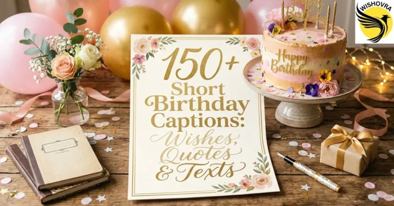 150+ Short Birthday Captions: Wishes, Quotes & Texts