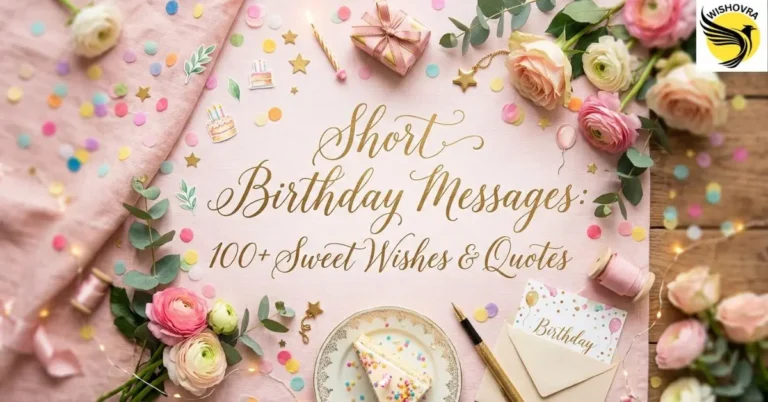 Short Birthday Messages: 100+ Sweet Wishes & Quotes